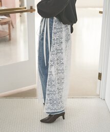 コーデにプラスワン!レース巻きスカート