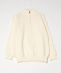 Chick | Half-zip knit/ハーフジップニット 2026年 夏 夏服メンズ(ニット/セーター)