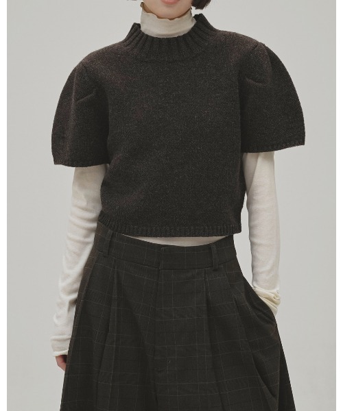 TODAYFUL(トゥデイフル)の「Soft Fraise Turtleneck Tops(Tシャツ/カットソー・レディース・アイボリー/グレー/スミクロ・FREE)」の11枚目の写真