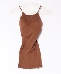 HAKUJI WOOL RIB BRA CAMISOLE