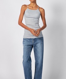 HAKUJI WOOL RIB BRA CAMISOLE