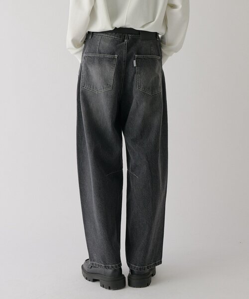 goocy(グーシー)の「デニムバルーンパンツ(デニムパンツ・メンズ・サックスブルー/ネイビー/ブラック・LARGE/X-LARGE/MEDIUM)」の7枚目の写真