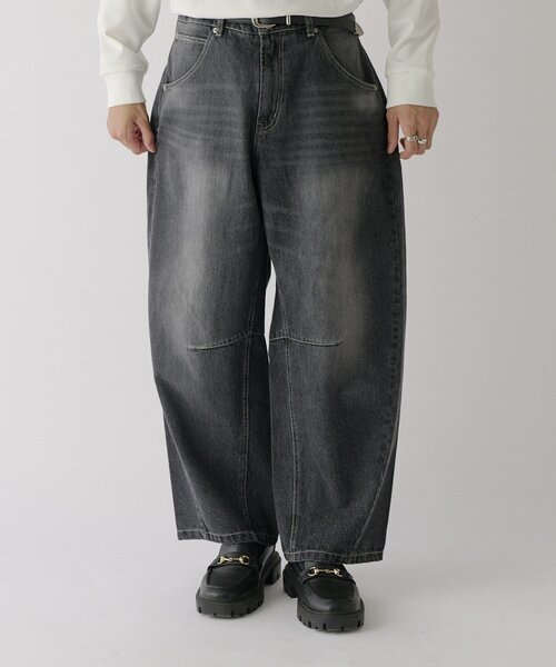 goocy(グーシー)の「デニムバルーンパンツ(デニムパンツ・メンズ・サックスブルー/ネイビー/ブラック・LARGE/X-LARGE/MEDIUM)」の8枚目の写真