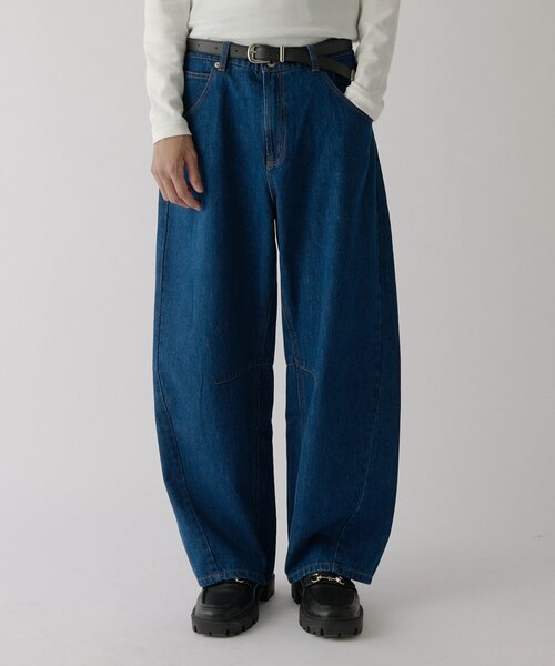 goocy(グーシー)の「デニムバルーンパンツ(デニムパンツ・メンズ・サックスブルー/ネイビー/ブラック・LARGE/X-LARGE/MEDIUM)」の10枚目の写真