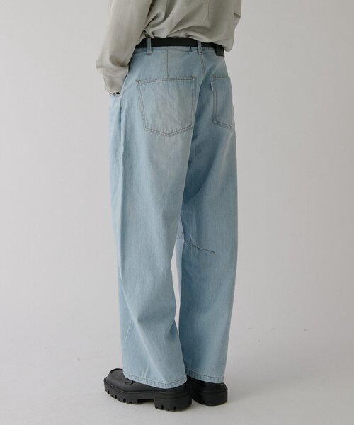 goocy(グーシー)の「デニムバルーンパンツ(デニムパンツ・メンズ・サックスブルー/ネイビー/ブラック・LARGE/X-LARGE/MEDIUM)」の21枚目の写真