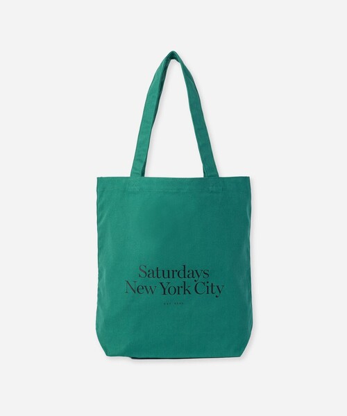 Saturdays NYC(サタデーズ ニューヨークシティ )の「Miller Standard Tote(トートバッグ・メンズ・レッド/グリーン・FREE)」の1枚目の写真