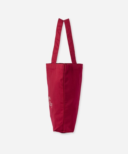 Saturdays NYC(サタデーズ ニューヨークシティ )の「Miller Standard Tote(トートバッグ・メンズ・レッド/グリーン・FREE)」の3枚目の写真