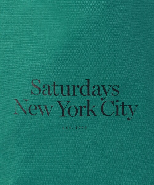 Saturdays NYC(サタデーズ ニューヨークシティ )の「Miller Standard Tote(トートバッグ・メンズ・レッド/グリーン・FREE)」の10枚目の写真