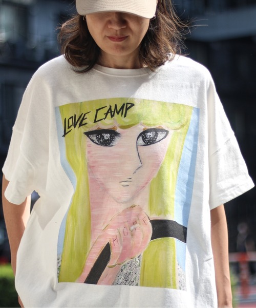 NATAL DESIGN(ネイタルデザイン)の「NATAL DESIGN × SONY SUZUKI LOVE CAMP DRIVE WIDE TEE 2(Tシャツ/カットソー・メンズ・スミクロ/アイボリー・LARGE/MEDIUM/X-LARGE)」の3枚目の写真