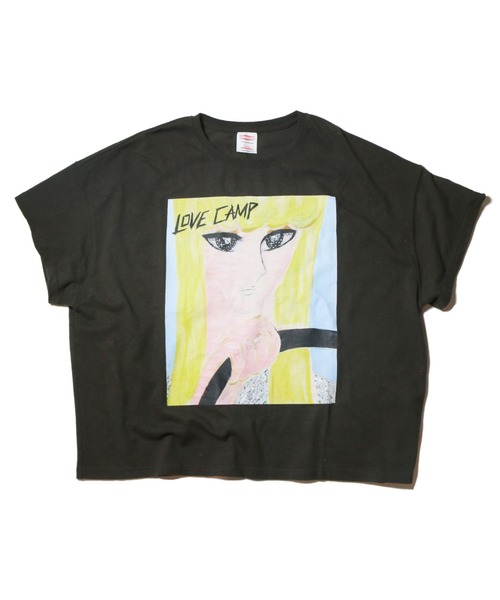 NATAL DESIGN(ネイタルデザイン)の「NATAL DESIGN × SONY SUZUKI LOVE CAMP DRIVE WIDE TEE 2(Tシャツ/カットソー・メンズ・スミクロ/アイボリー・LARGE/MEDIUM/X-LARGE)」の8枚目の写真