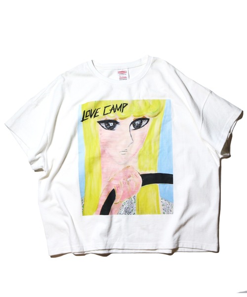 NATAL DESIGN(ネイタルデザイン)の「NATAL DESIGN × SONY SUZUKI LOVE CAMP DRIVE WIDE TEE 2(Tシャツ/カットソー・メンズ・スミクロ/アイボリー・LARGE/MEDIUM/X-LARGE)」の7枚目の写真