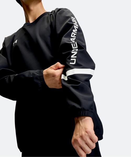UNDER ARMOUR(アンダーアーマー)の「UA Vネック ロングスリーブ ジャケット(ベースボール/メンズ)(その他アウター・メンズ・ブラック・S/M/L/2XL/XL/3XL)」の5枚目の写真