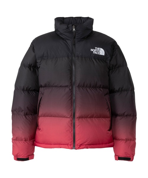 THE NORTH FACE(ザノースフェイス)の「ザ ノース フェイス THE NORTH FACE Novelty Nuptse Jacketノベルティヌプシジャケット(ダウンジャケット/コート・メンズ・レッド/オレンジ・LL/3L/S/M/L)」の2枚目の写真