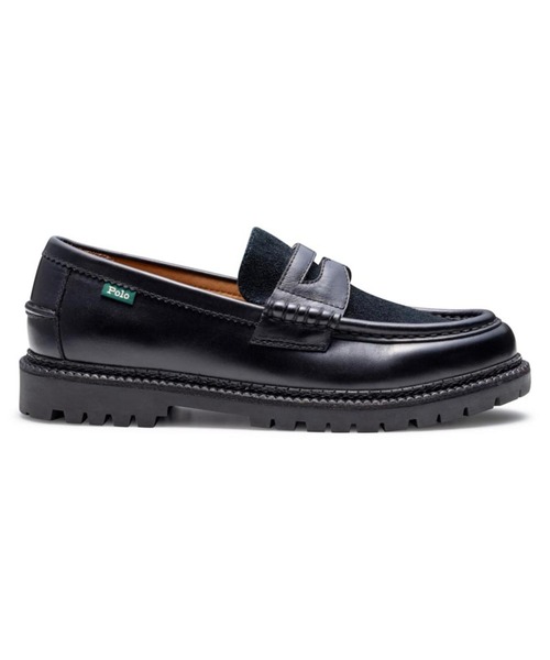POLO RALPH LAUREN（ポロ ラルフ ローレン）の「ポロ ラルフ ローレン JETT PENNY ジェット ペニー  カジュアルシューズ（ローファー・メンズ・ブラック・105/100/95/90/85/80）」の2枚目の写真