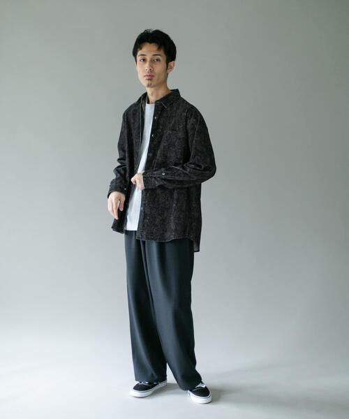 URBAN RESEARCH DOORS(アーバンリサーチドアーズ)の「コインポケット ワイドストレートパンツ(その他パンツ・メンズ・ブラウン/ネイビー・MEDIUM/LARGE)」の21枚目の写真