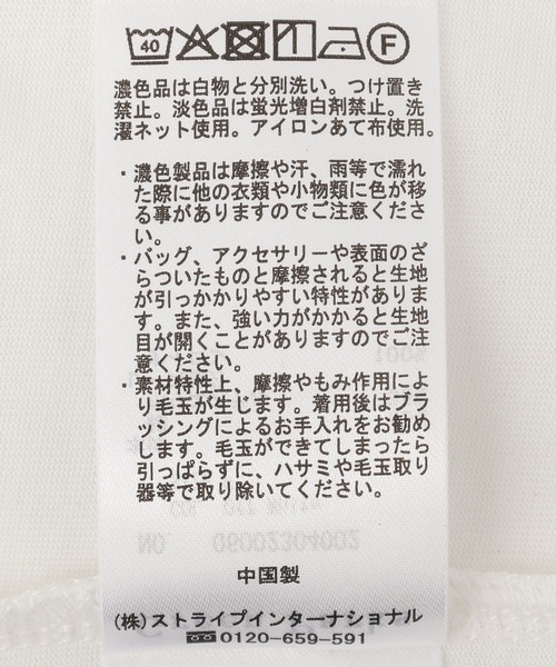 Green Parks(グリーンパークス)の「裾フレアレースドッキングインナー(Tシャツ/カットソー・レディース・オフホワイト/ブラック・FREE)」の17枚目の写真