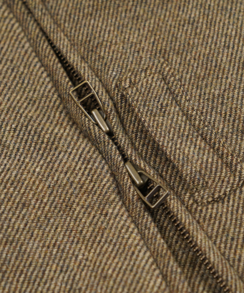 FRIZMWORKS（フリズムワークス）の「ウールフライトジャケット _ バーク（ブルゾン・メンズ・その他・SMALL/MEDIUM/LARGE/X-LARGE）」の6枚目の写真