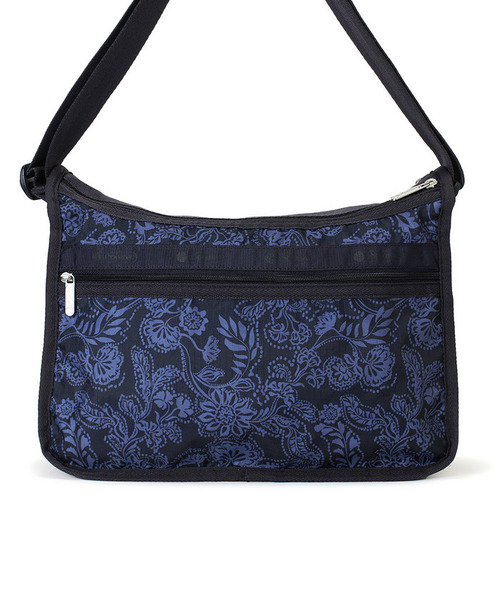 LeSportsac（レスポートサック）の「DELUXE EVERYDAY BAG ボーホーペイズリーネイビー（ショルダーバッグ・レディース・ブルー・FREE）」の4枚目の写真
