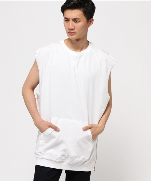 DANKE SCHON（ダンケシェーン）の「DankeSchon/ダンケシェーン/30 Drew N/S（Tシャツ/カットソー・メンズ・ホワイト/ブラック/グレー・FREE）」の4枚目の写真