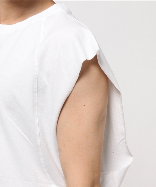 DANKE SCHON（ダンケシェーン）の「DankeSchon/ダンケシェーン/30 Drew N/S（Tシャツ/カットソー・メンズ・ホワイト/ブラック/グレー・FREE）」の7枚目の写真