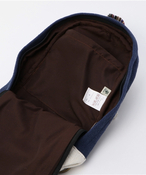 チャイハネ（チャイハネ）の「【チャイハネ】ヒマールワンショルダー / ボディバッグ（ボディバッグ/ウエストポーチ・メンズ・カーキ/ネイビー/ナチュラル/ブラウン・FREE）」の9枚目の写真