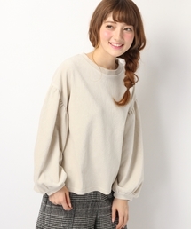Heather | コーデュロイ*ボリュームプルオーバー(Tシャツ/カットソー)