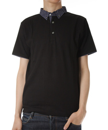 BEAMS | BEAMS / ドットフハク襟POLO(ポロシャツ)