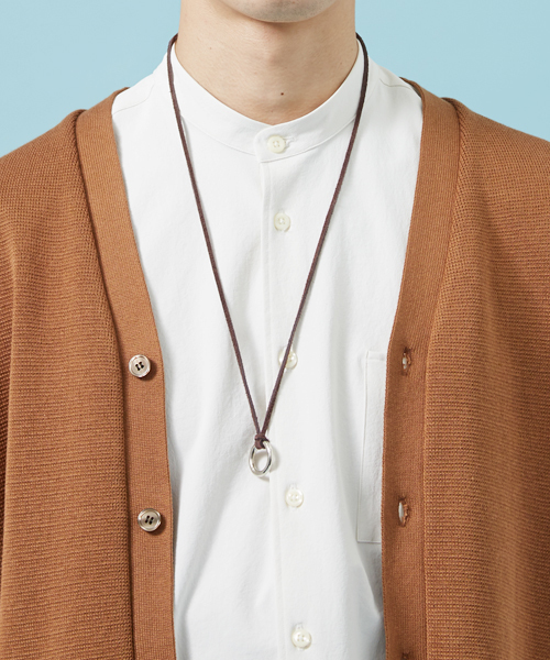 STUDIOUS（ステュディオス）の「【STUDIOUS】ミラノリブカーディガン（カーディガン/ボレロ・メンズ・グレー/ベージュ/ブラック・2/1/3）」の20枚目の写真