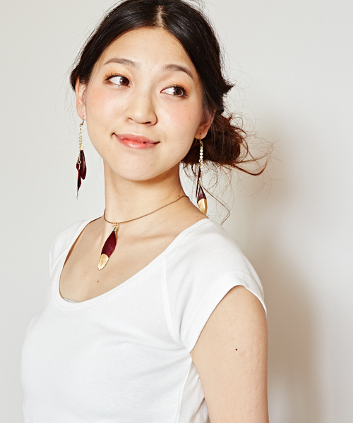 チャイハネ(チャイハネ)の「【チャイハネ】ディップフェザーピアス(ピアス(両耳用)・レディース・コーラル/ターコイズブルー/ブルー/ピンク/ブラウン・FREE)」の14枚目の写真