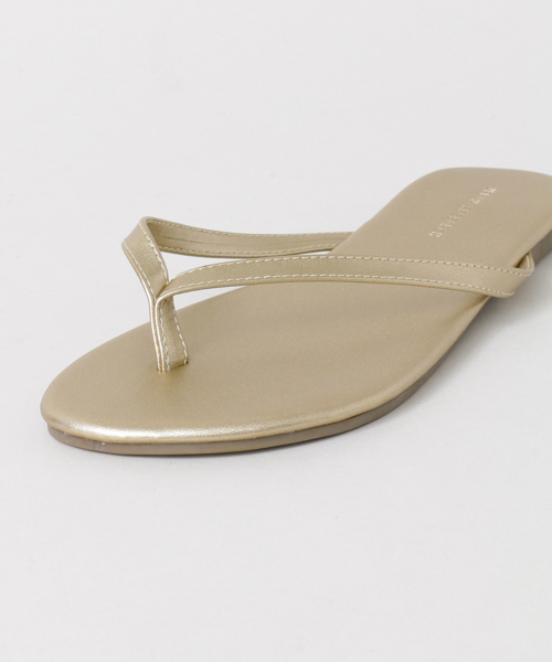 URBAN RESEARCH（アーバンリサーチ）の「 UR タウンビーチサンダル（ビーチサンダル・レディース・シルバー/ブラック/ゴールド・38/36/37/35）」の7枚目の写真