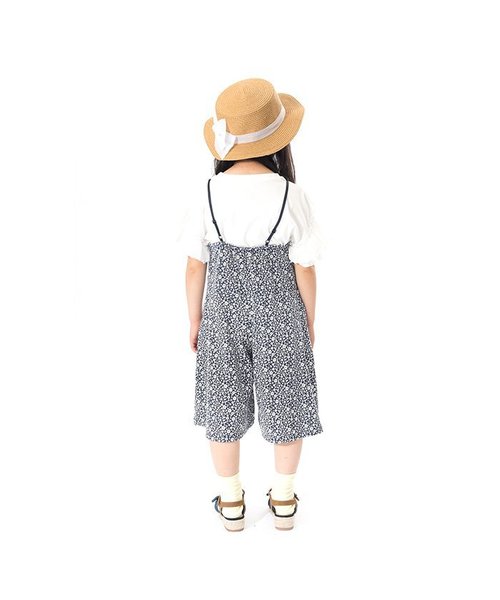 apres les cours（アプレレクール）の「オーガンジーリボンカンカン帽（ハット・キッズ・ブラウン/キナリ/オフホワイト・52/50/48/56/54）」の13枚目の写真