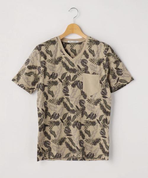 Men S Melrose メンズメルローズ の ボタニカルプリント柄tシャツ Tシャツ カットソー Wear