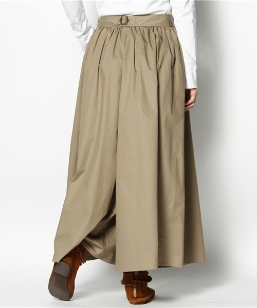 Ray BEAMS(レイビームス)の「Ray BEAMS / マキシチノキュロット(その他パンツ・レディース・ベージュ/ネイビー・0/1)」の5枚目の写真