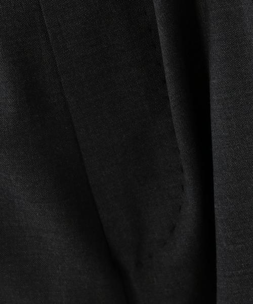 UNITED ARROWS（ユナイテッドアローズ）の「UDET T/W COOLMAX 1プリーツ テーパード ２ ◆（スラックス・メンズ・ダークグレー・46/48/52/50/42/44）」の9枚目の写真