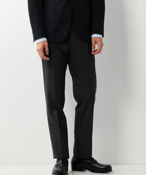 UNITED ARROWS（ユナイテッドアローズ）の「UDET T/W COOLMAX 1プリーツ テーパード ２ ◆（スラックス・メンズ・ダークグレー・46/48/52/50/42/44）」の2枚目の写真