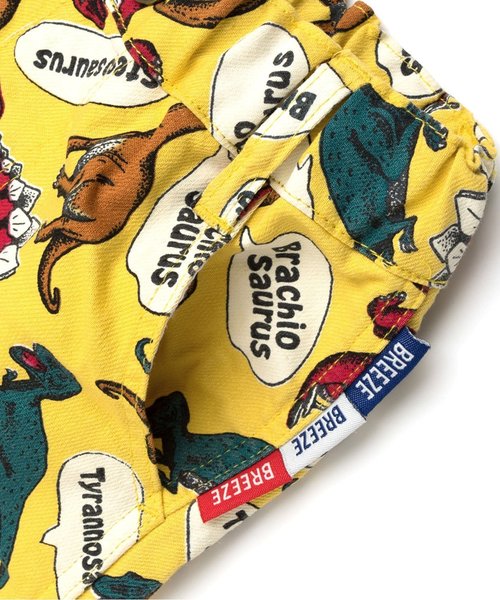 BREEZE（ブリーズ）の「恐竜総柄パンツ 5分丈（その他パンツ・キッズ・マスタード・140）」の5枚目の写真