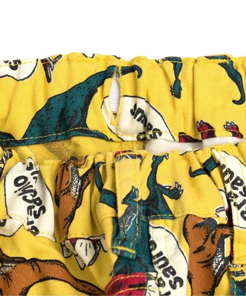 BREEZE（ブリーズ）の「恐竜総柄パンツ 5分丈（その他パンツ・キッズ・マスタード・140）」の8枚目の写真