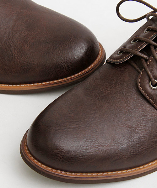 glabella（グラベラ）の「選べる2素材 かかとが踏める レースアップ オックスフォードシューズ（バブーシュ）（ドレスシューズ・メンズ・ダークブラウン/ブラウン/キャメル/ブラック/ブラック系その他/ベージュ・S/M/L）」の8枚目の写真