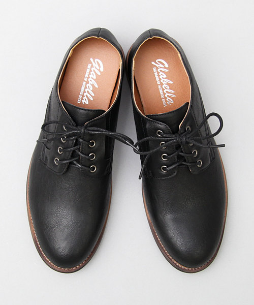 glabella（グラベラ）の「選べる2素材 かかとが踏める レースアップ オックスフォードシューズ（バブーシュ）（ドレスシューズ・メンズ・ダークブラウン/ブラウン/キャメル/ブラック/ブラック系その他/ベージュ・S/M/L）」の14枚目の写真