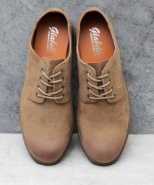 glabella（グラベラ）の「選べる2素材 かかとが踏める レースアップ オックスフォードシューズ（バブーシュ）（ドレスシューズ・メンズ・ダークブラウン/ブラウン/キャメル/ブラック/ブラック系その他/ベージュ・S/M/L）」の5枚目の写真