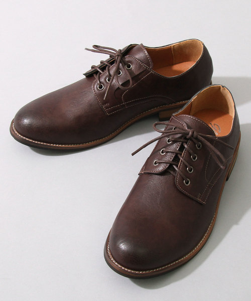 glabella（グラベラ）の「選べる2素材 かかとが踏める レースアップ オックスフォードシューズ（バブーシュ）（ドレスシューズ・メンズ・ダークブラウン/ブラウン/キャメル/ブラック/ブラック系その他/ベージュ・S/M/L）」の21枚目の写真