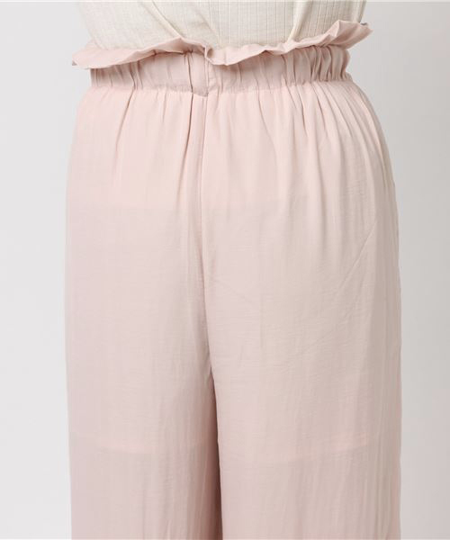 onespo（ワンスポ）の「サテンフリルパンツ（その他パンツ・レディース・ライトピンク/ダークブルー・M）」の6枚目の写真