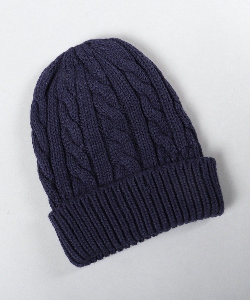 JABURO（ジャブロー）の「JABURO ケーブルニットキャップ ACRYL CABLE WATCH（ニットキャップ/ビーニー・レディース・ブラック/ダークグリーン/ネイビー/グレー/レッド/オフホワイト/オリーブ/グリーン/マスタード/ブルー系その他/ピンク系その他/ロイヤルブルー/ワイン/チャコール・FREE）」の21枚目の写真