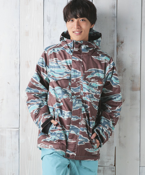 Ocean Pacific（オーシャンパシフィック）の「ﾒﾝｽﾞ ｽﾉｰｼﾞｬｹｯﾄ（その他アウター・メンズ・ブラック/ブラウン・LARGE/MEDIUM/X-LARGE）」の2枚目の写真