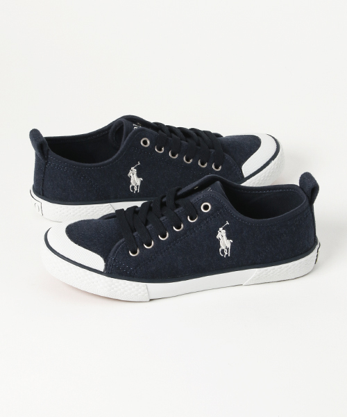 POLO RALPH LAUREN（ポロ ラルフ ローレン）の「【POLO RALPH LAUREN】CAMDEN RF100197/RF100198（スニーカー・レディース・ネイビー/グレー・23cm/23.5cm/24cm/24.5cm）」の2枚目の写真