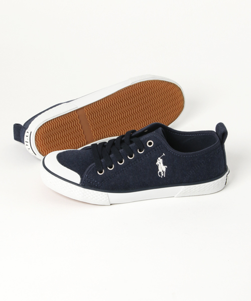 POLO RALPH LAUREN（ポロ ラルフ ローレン）の「【POLO RALPH LAUREN】CAMDEN RF100197/RF100198（スニーカー・レディース・ネイビー/グレー・23cm/23.5cm/24cm/24.5cm）」の3枚目の写真