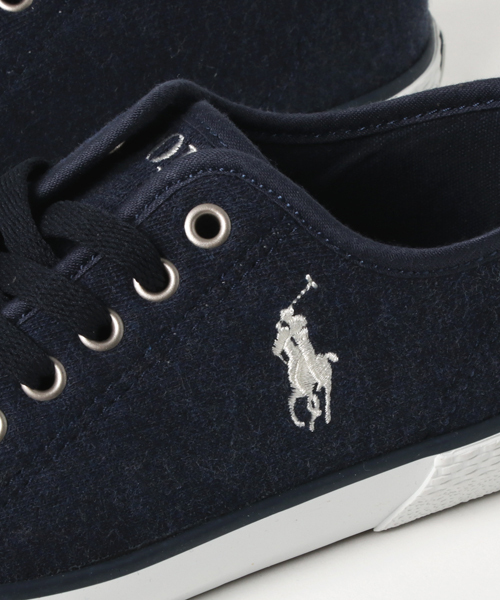 POLO RALPH LAUREN（ポロ ラルフ ローレン）の「【POLO RALPH LAUREN】CAMDEN RF100197/RF100198（スニーカー・レディース・ネイビー/グレー・23cm/23.5cm/24cm/24.5cm）」の4枚目の写真