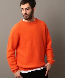 BEAUTY&YOUTH UNITED ARROWS | BY キッドモヘア ピケ ニット ◆(ニット/セーター)