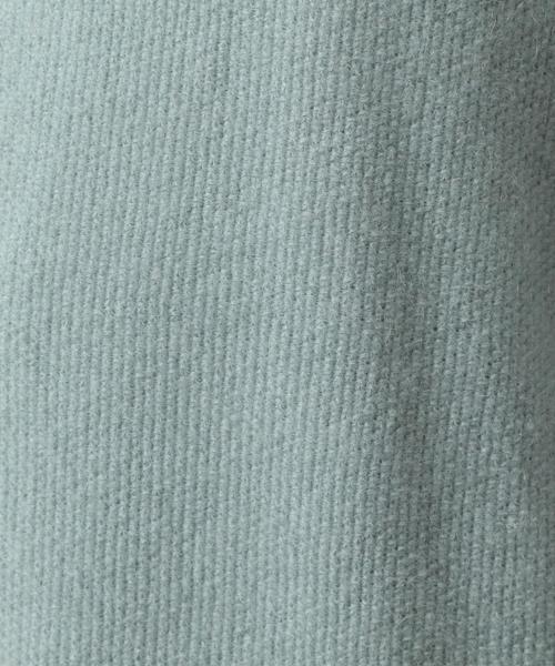 BEAUTY&YOUTH UNITED ARROWS（ビューティーアンドユースユナイテッドアローズ）の「BY キッドモヘア ピケ ニット ◆（ニット/セーター・メンズ・ライトブルー/コバルトブルー/オレンジ・SMALL/MEDIUM/LARGE/X-LARGE）」の5枚目の写真