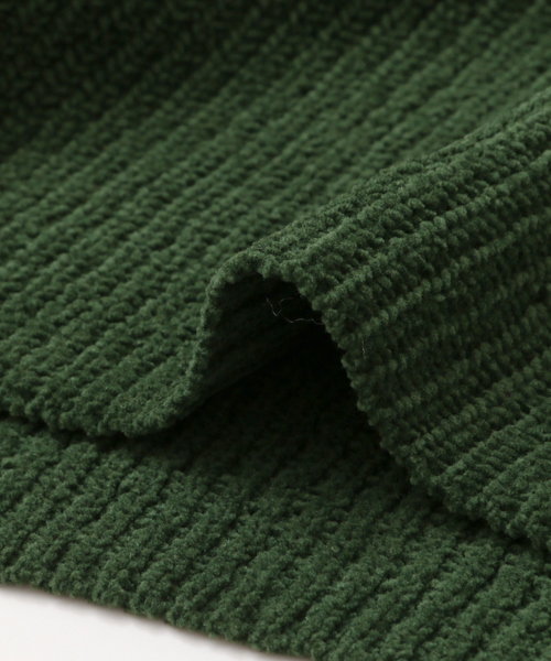 URBAN RESEARCH Sonny Label（アーバンリサーチサニーレーベル）の「モール糸畦編みプルオーバー（ニット/セーター・メンズ・パープル/ネイビー/グリーン/キャメル・LARGE/MEDIUM）」の9枚目の写真